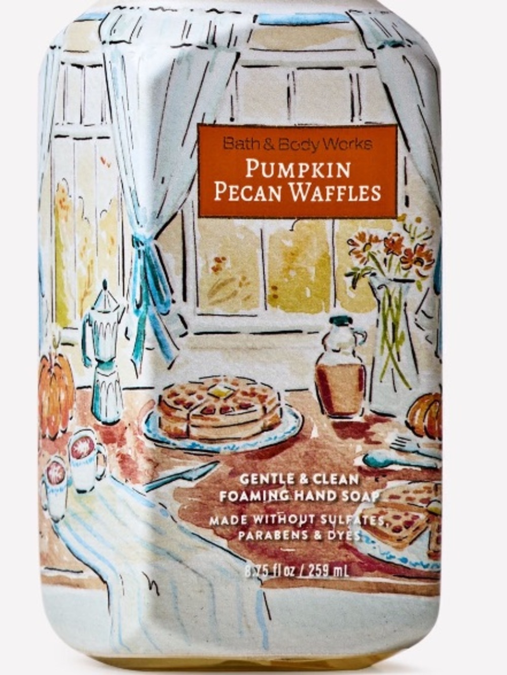 5X Bath & Body Works PUMPKIN PECAN WAFFLES foaming hand soap Set Bundle - Picture 3 of 4